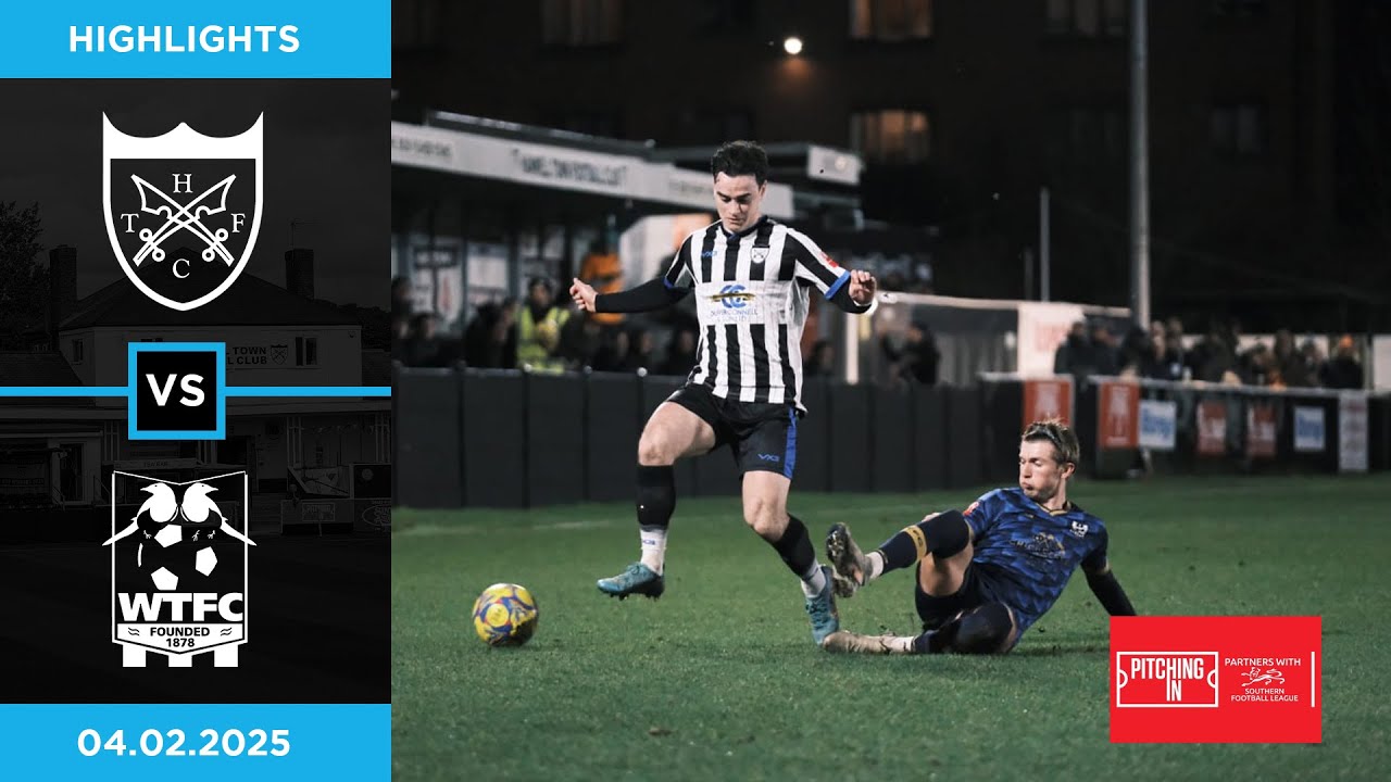 POINTS SHARED AT THE POWERDAY - Hanwell Town v Wimborne Town (04.02.25) - Highlights.