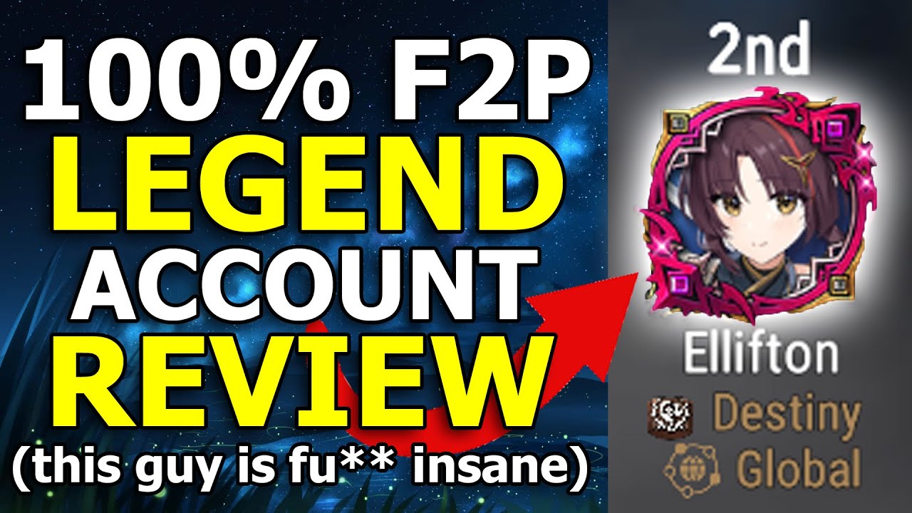 The Most INSANE F2P Legend Account Review I've Ever Done (NOT CLICKBAIT)