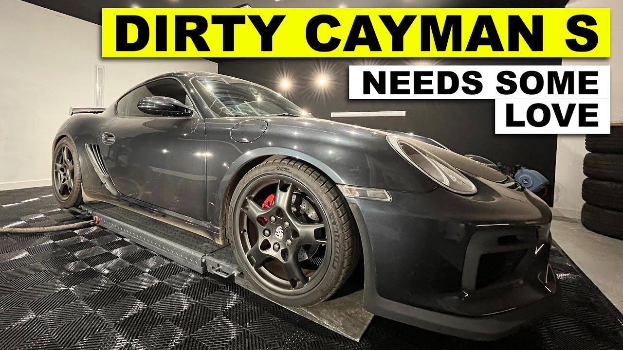 DIRTY Modified Cayman - Porsche Cayman S 987 DETAIL and CERAMIC Coat