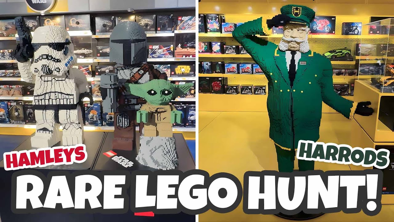 Hunting Rare LEGO at Hamleys & Harrods!