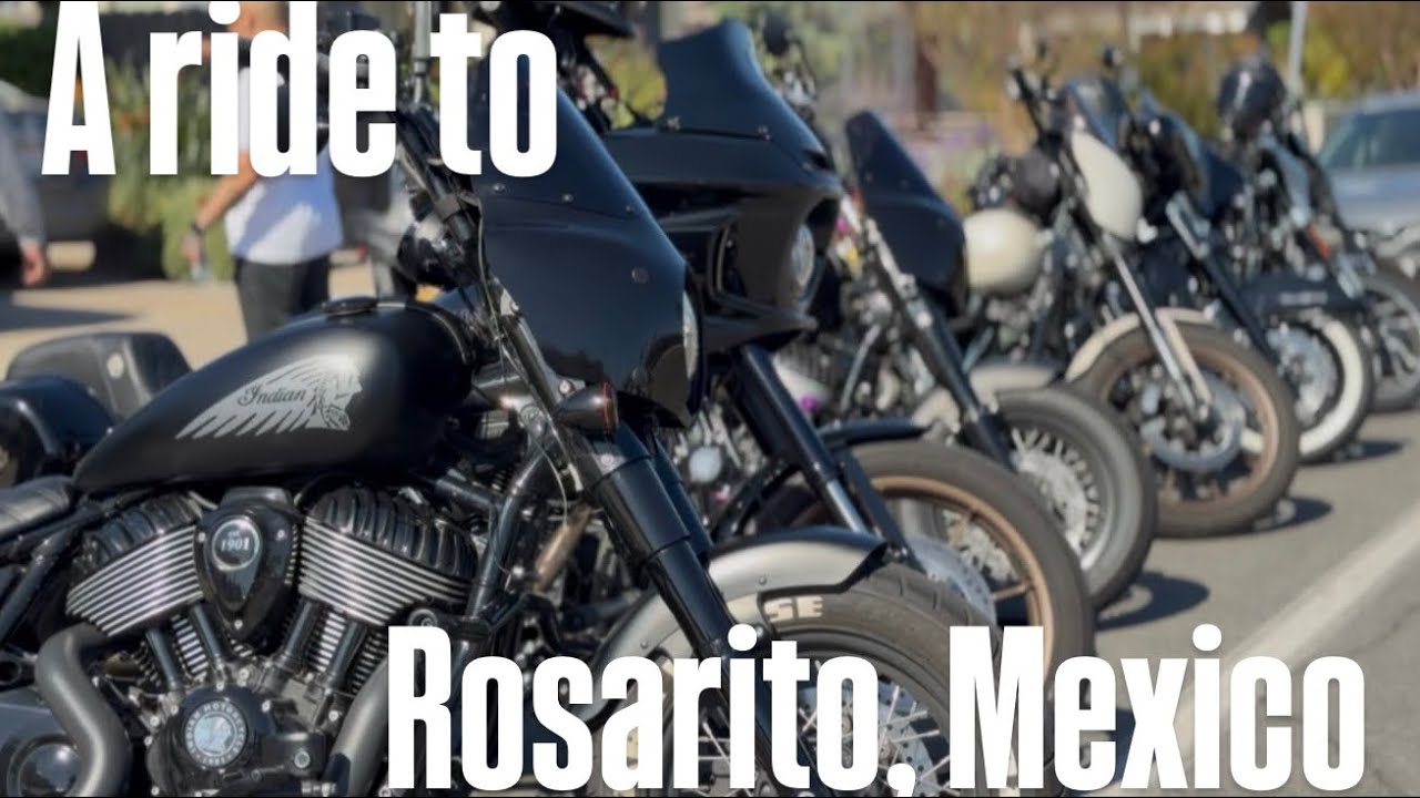 A winter motorcycle trip to Rosario , MX