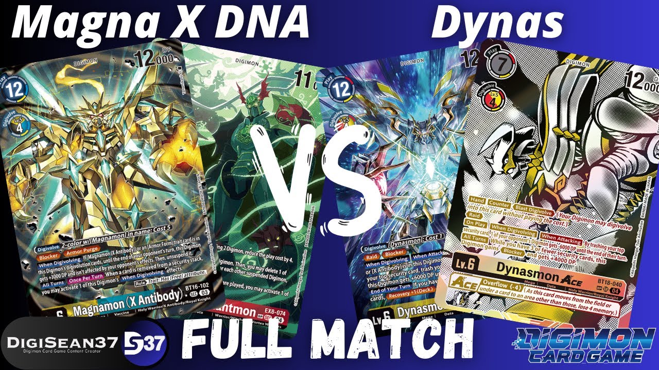 Magnamon X DNA VS Dynasmon | Digimon Card Game | Special Booster 2.5