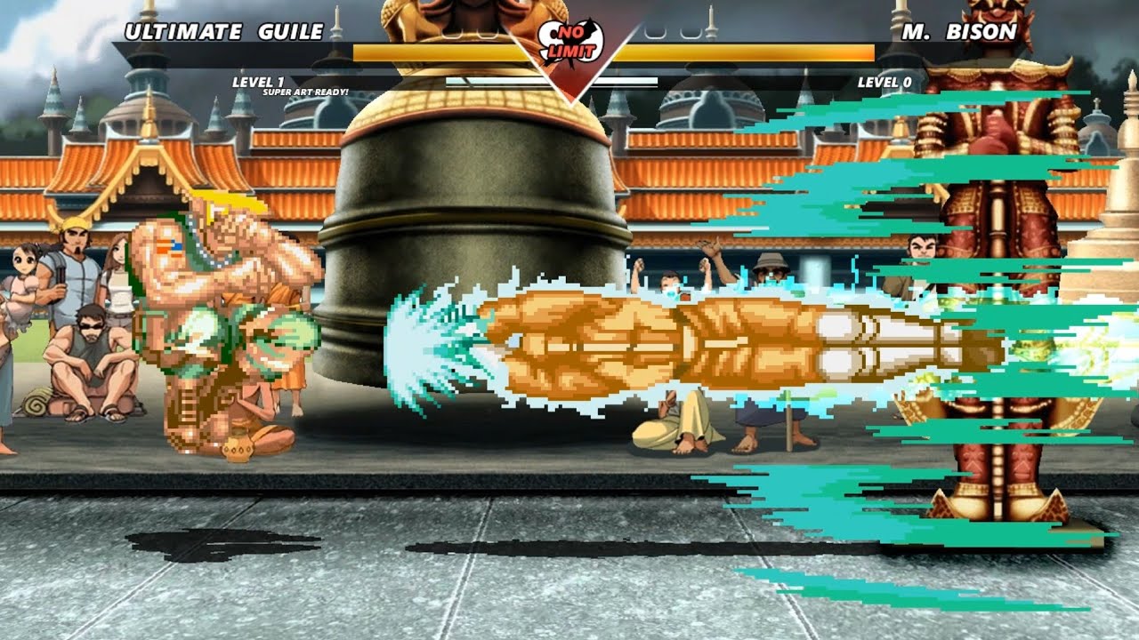 ULTIMATE GUILE vs M. BISON - The most epic fight ever made!