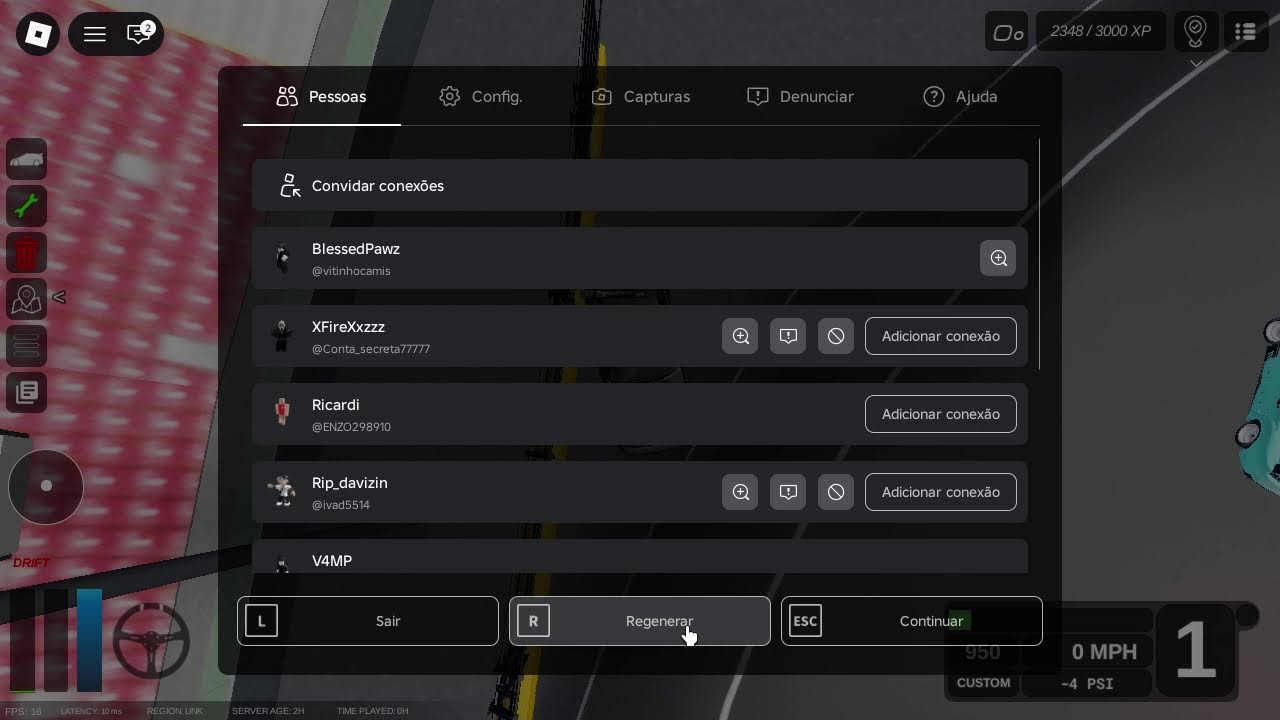 jogando roblox
