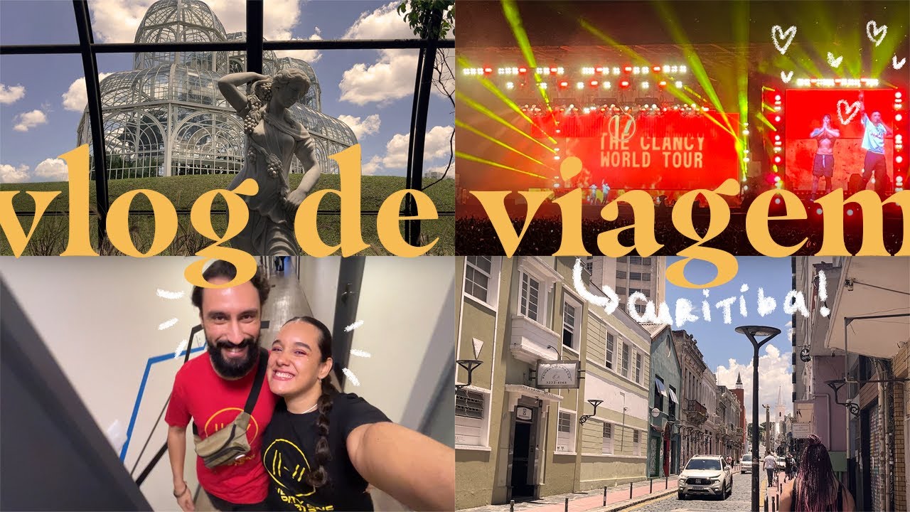 uma semana em curitiba (turistando + show do twenty one pilots!) | vlog de viagem
