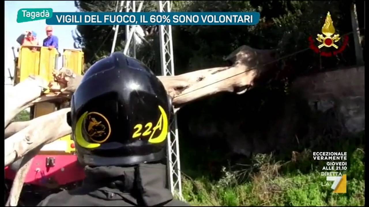 Vigili del Fuoco, quasi tutti volontari