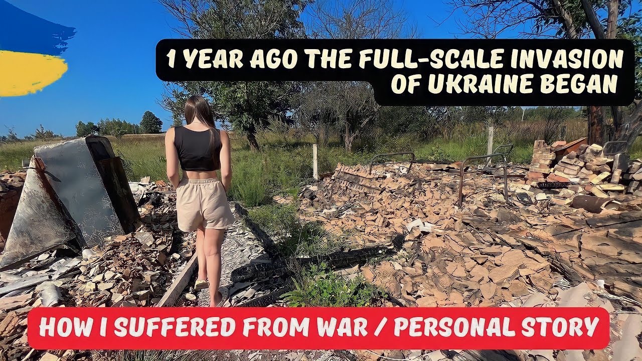 MY VILLAGE IN UKRAINE BEFORE AND AFTER WAR, how people live IN UKRAINE IN 2024 /  4K