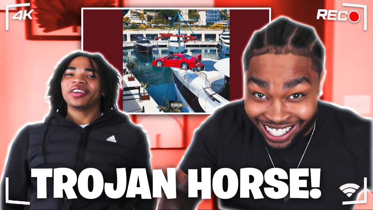 AMERICANS REACT TO UK MUSIC (Central Cee x Dave Trojan horse)
