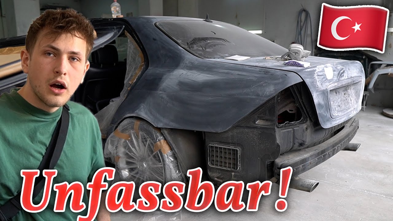 Türkischer Lackierer Arbeitet wie eine Maschine !!