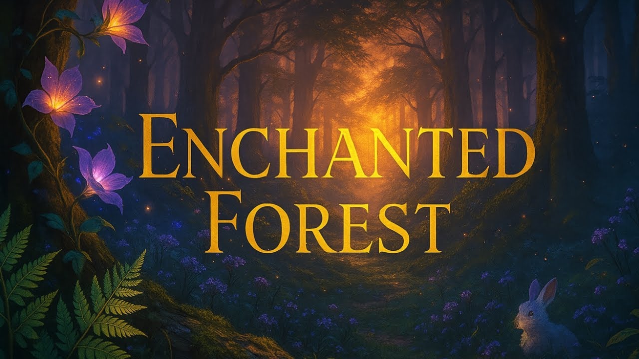 Echanted Forest Ambience | Relaxing Ambient Music with Magical Nature Sounds and Animations