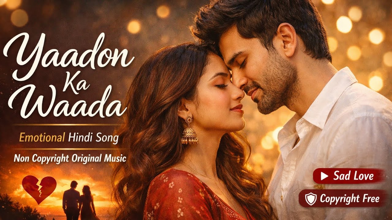 Yaadon Ka Waada | Emotional Hindi Romantic Song | Non Copyright Original Music