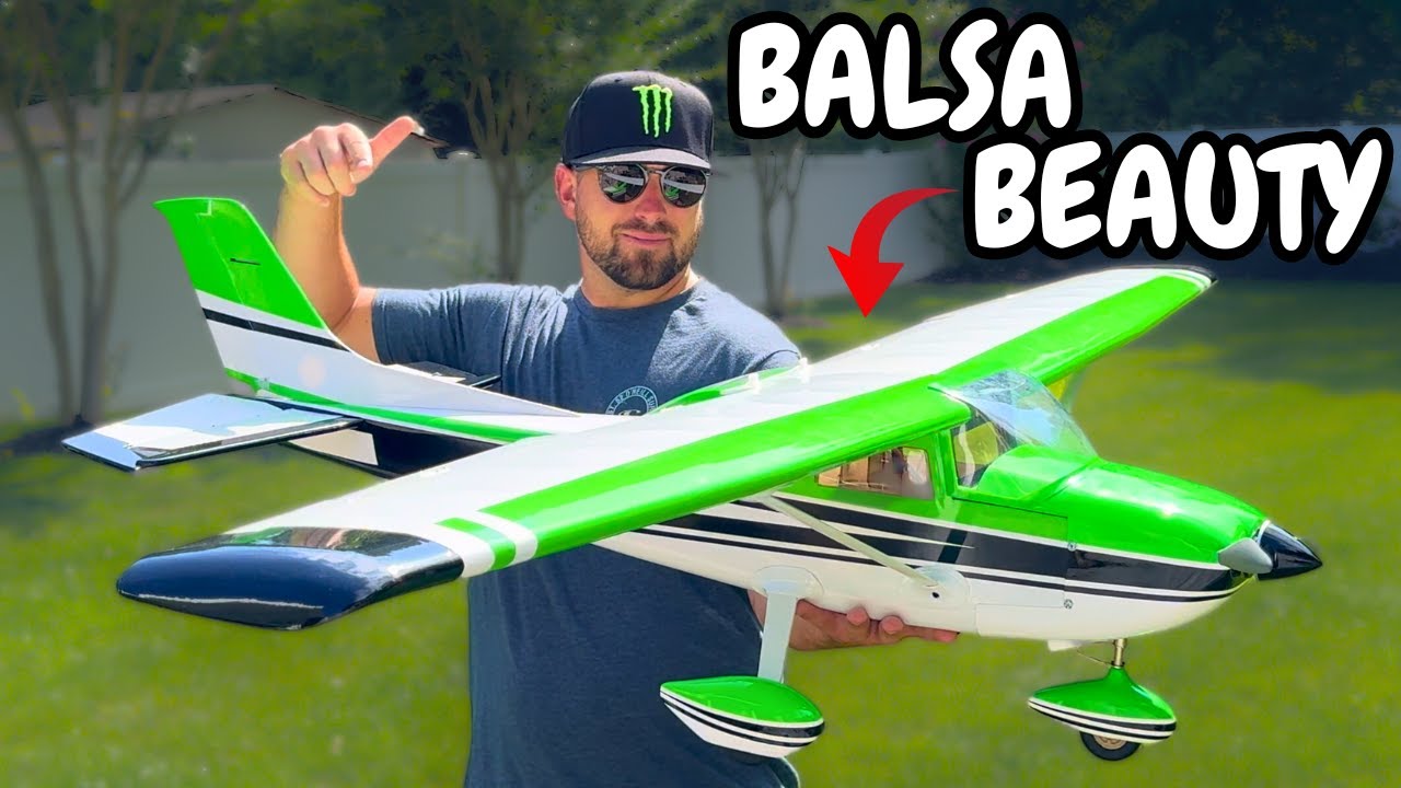 Balsa Cessna 182 - Part 2 Build/Setup - Foam is DONE!