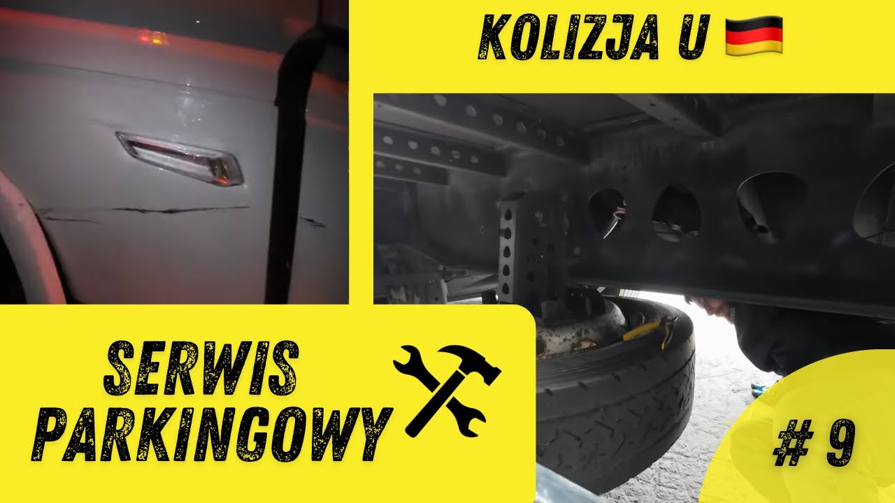 Barti | k&oacute;łka na wyspę #9 kolizja, urwane koło i serwis parkingowy
