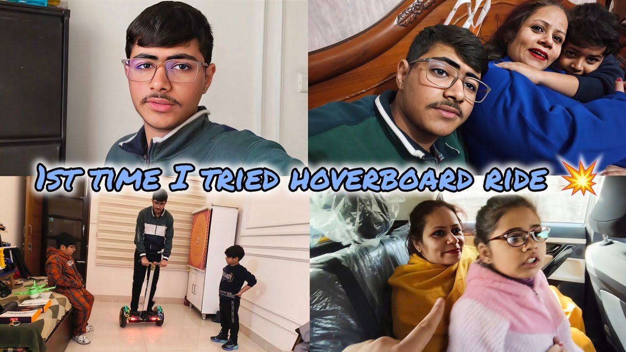 First I Tried Hoverboard Ride With Mota Bhai 💥