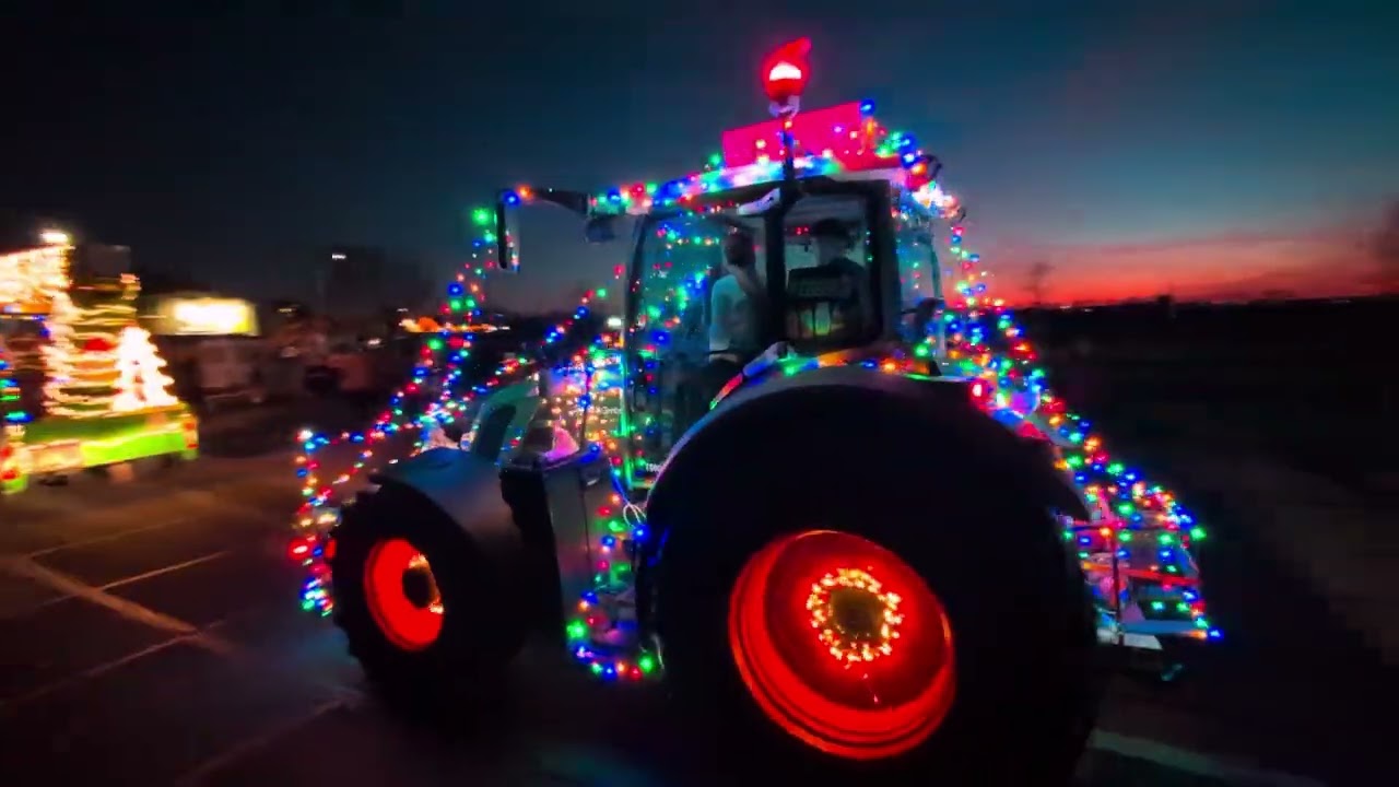 Verlichte Trekkertocht Haarlemmermeer route 1 2025