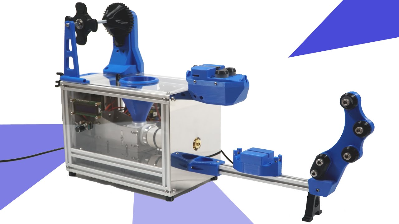 La máquina extrusora de filamento 3D 3 en 1 para reciclaje de plástico. | FULLEXTRUDER