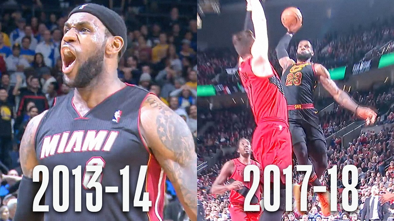 LeBron&rsquo;s Greatest Plays by Season 👑