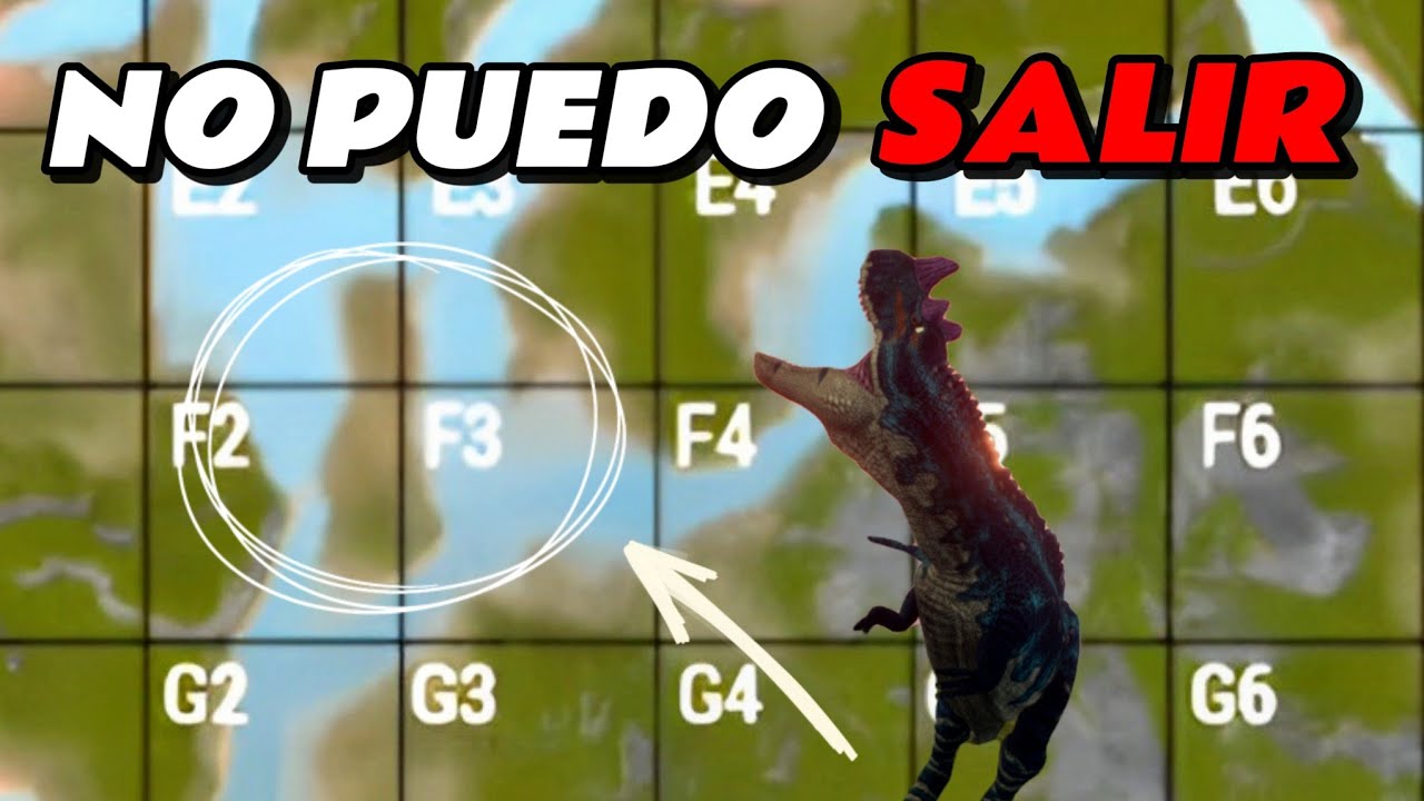 CERATOSAURIO PERO NO PUEDO SALIR DE F3 🏝️🚫