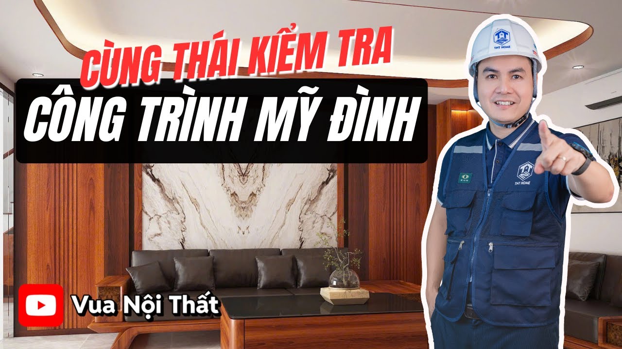 Thực tế công trình nhà phố Mỹ Đình đang thi công nội thất