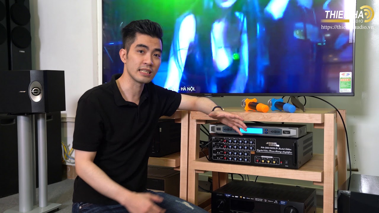 Hệ Thống Karaoke Gia Đình Hay Nhất Trong Tầm Giá 25 Tr - Loa Bose 301 V + Jarguar PA203 Gold Limited
