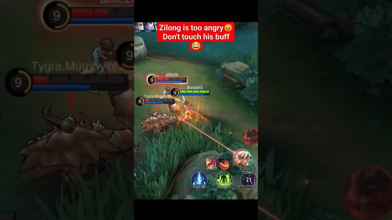 Instant triple kill! | Zilong stop enemy invading buff  #short #mlbb #zilongability