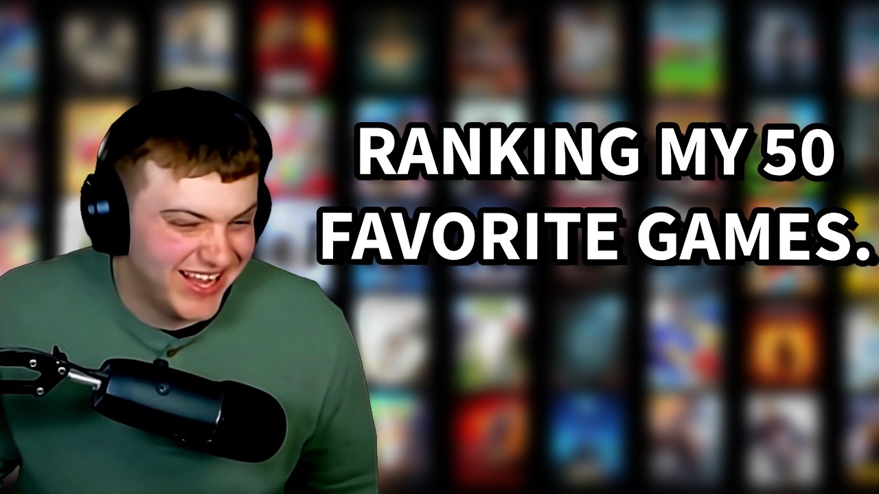 I Ranked My 50 Favorite Games of All Time...