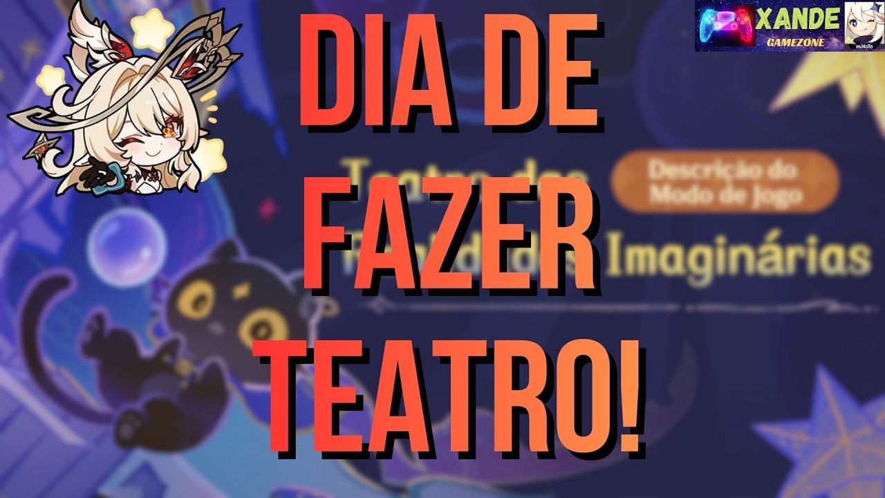 MAIS TEATRO HOJE!!