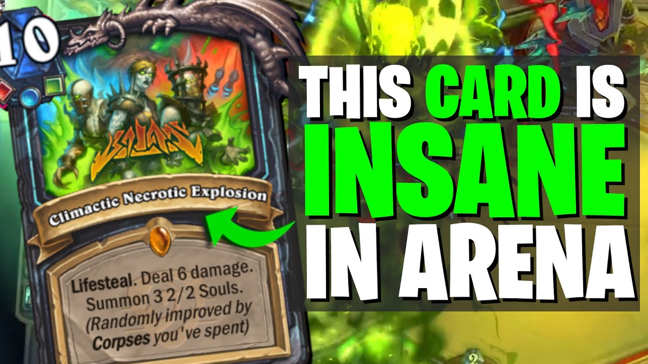 Climactic Necrotic Explosion is ART!  Arena!