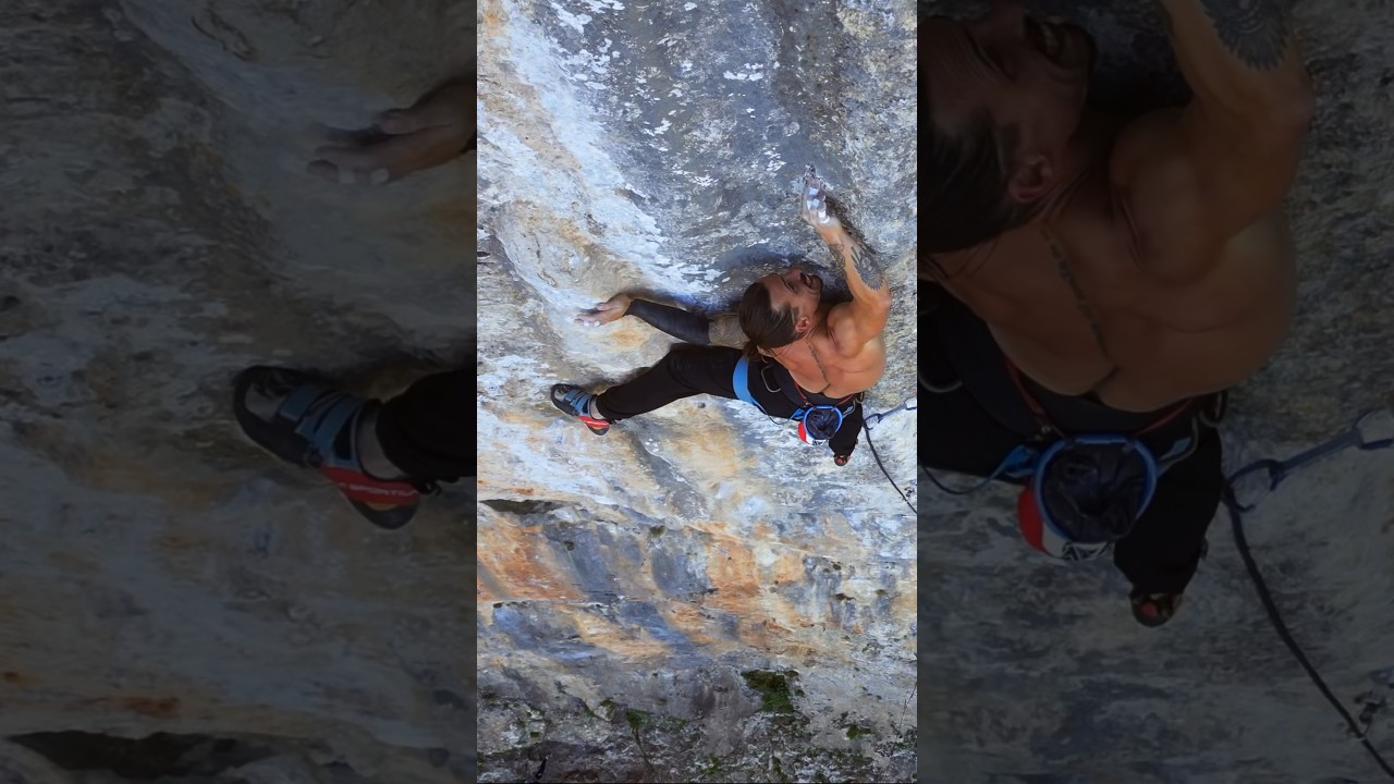 El arte de reposar🙅&zwj;♂️     #escalada #escaladadeportiva #escalar #roca