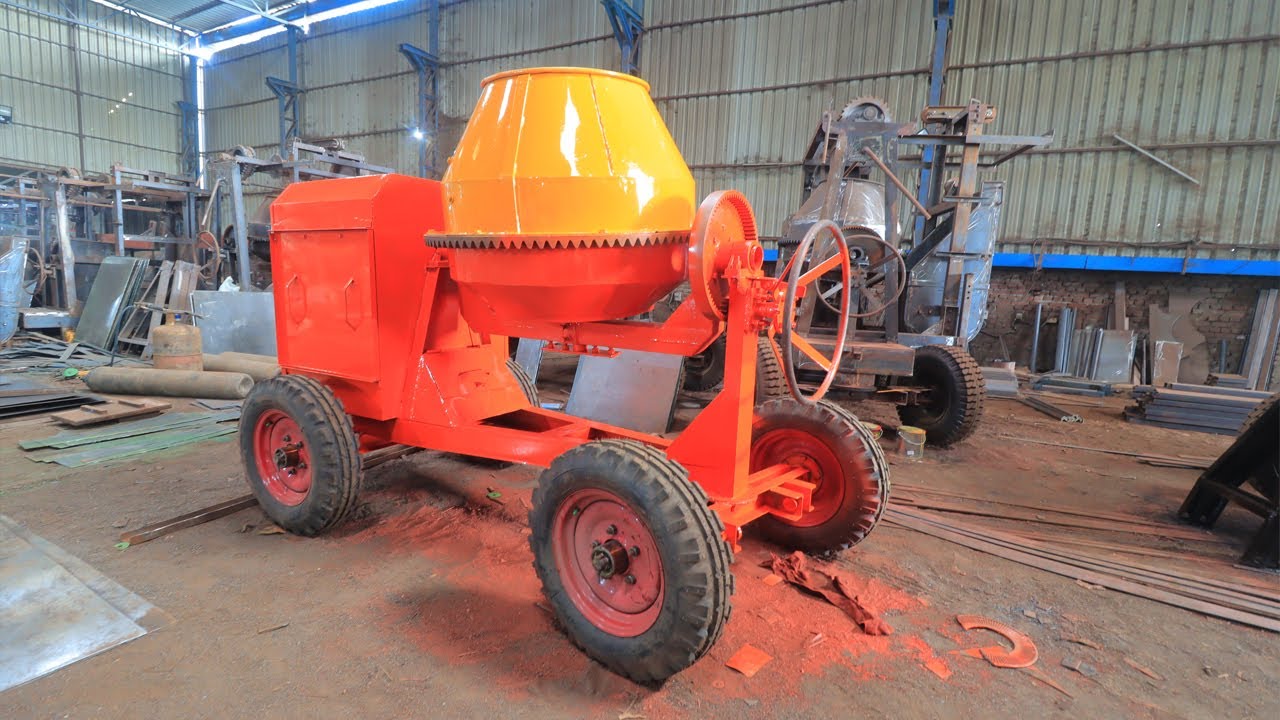Concrete Mixer One Bag Machine | Powerful & Efficient