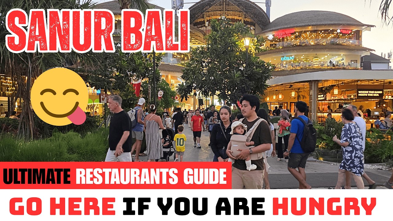 Sanur Bali Ultimate Guide to restaurants at Icon Bali mall
