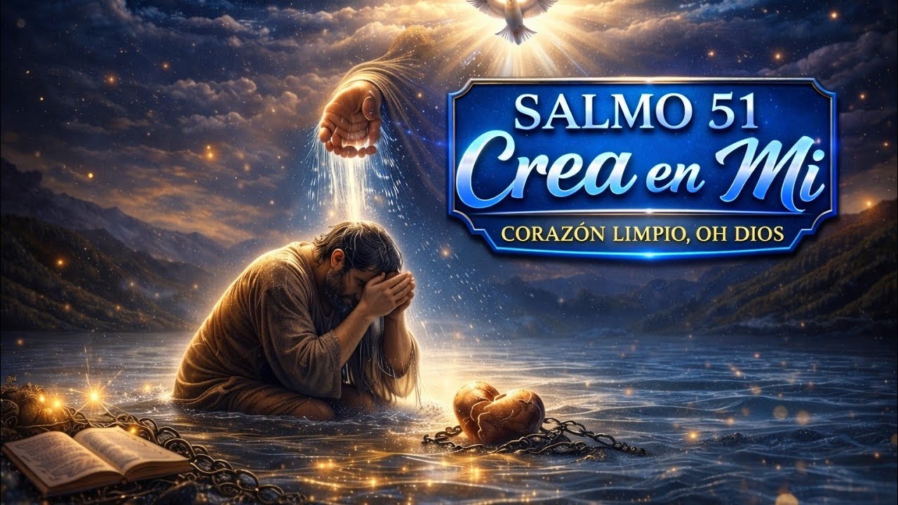 Salmo 51 “Crea en Mí” Adoración Intima Oración Cantada#Salmo51 #CreaEnMi #Adoracion #Oracion