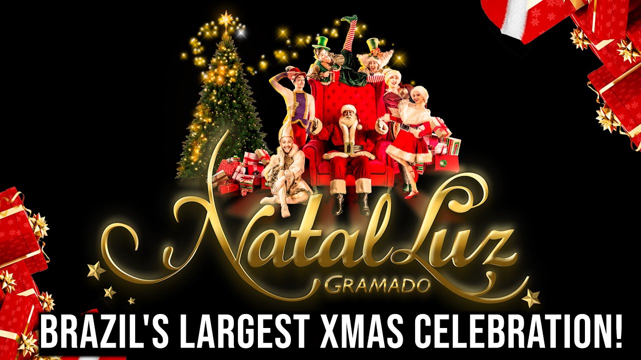 🎄WORLD'S BEST CHRISTMAS CELEBRATIONS NATAL LUZ GRAMADO BRAZIL 🎄