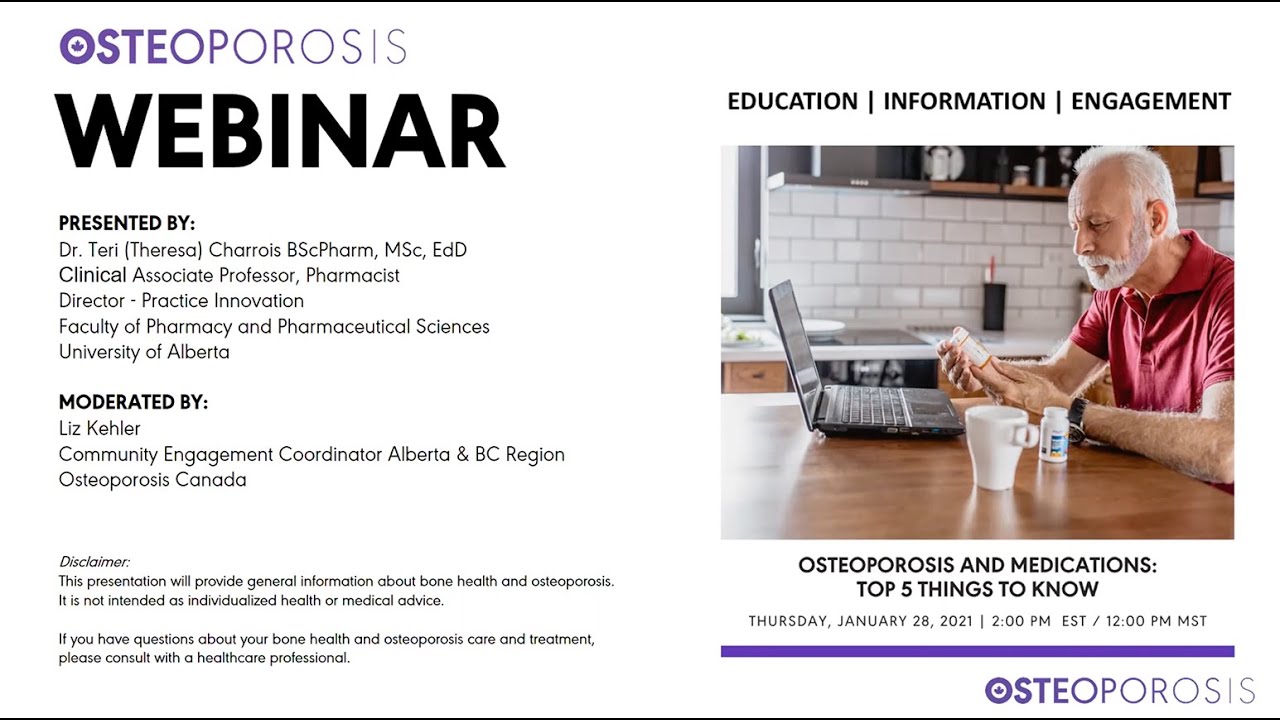 Osteoporosis and Medications: Top 5 Things to Know
