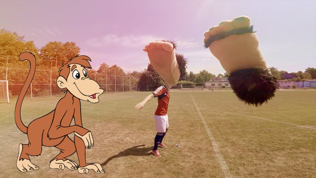 HitThatCrossbar with monkey feet??? - HitThatBall