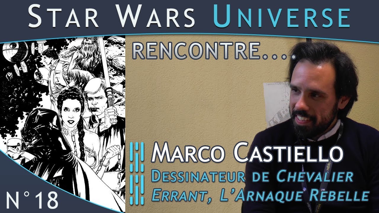 SWU Rencontre #18.... Marco Castiello - Dessinateur Comic-Book