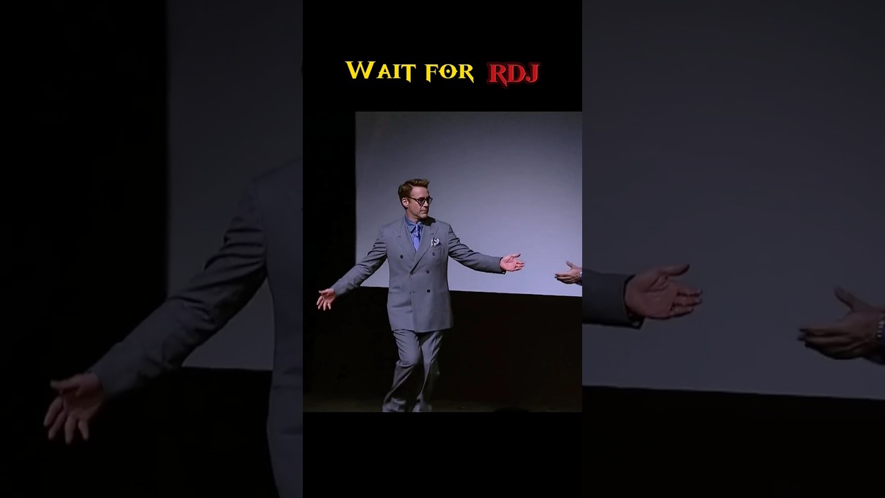 Wait For RDJ 🔥 _ Age Of Ultron Cast Entry Style 