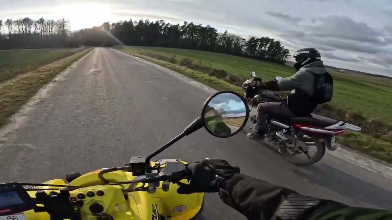 jazda#2 suzuki ltz 400/junak 901