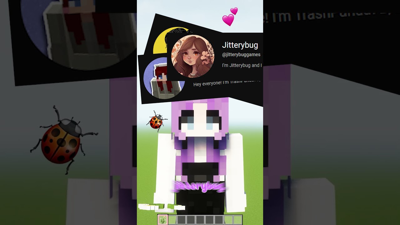 My Top 5 Fave Minecraft Girlies 💗 #minecraft #shorts #girlgamer