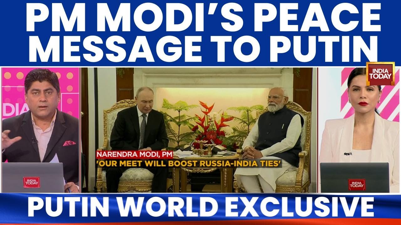 PM Modi&rsquo;s &lsquo;Gita Diplomacy&rsquo; With Putin As Trump Invites Russian President To Alaska | India Today
