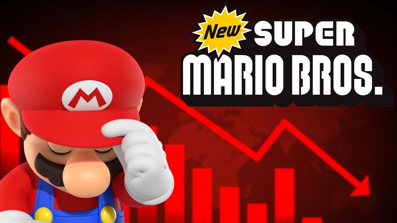 L'HISTOIRE du NAUFRAGE des NEW SUPER MARIO BROS...