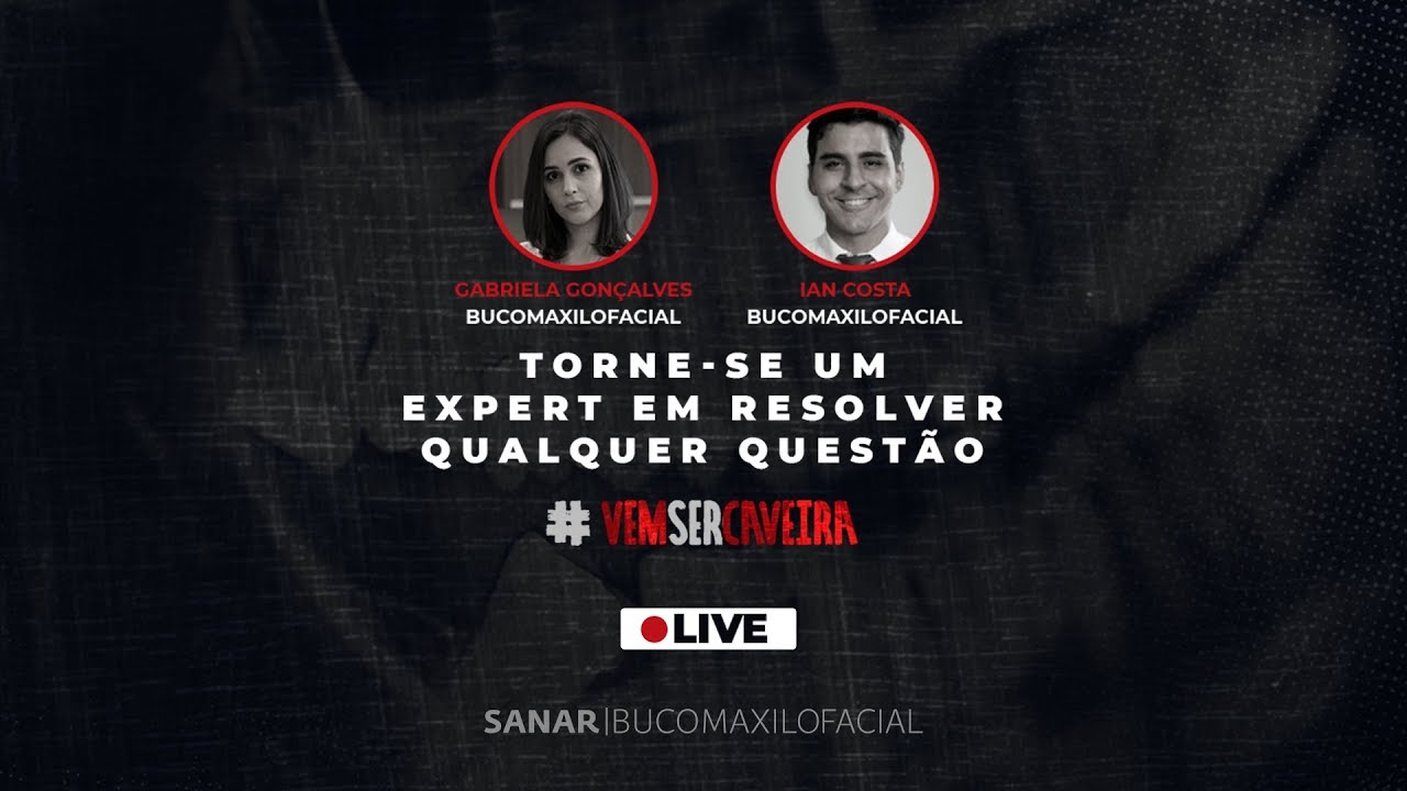 [BUCO AO VIVO] RESIDÊNCIA EM BUCOMAXILOFACIAL: Torne-se expert em resolver questões
