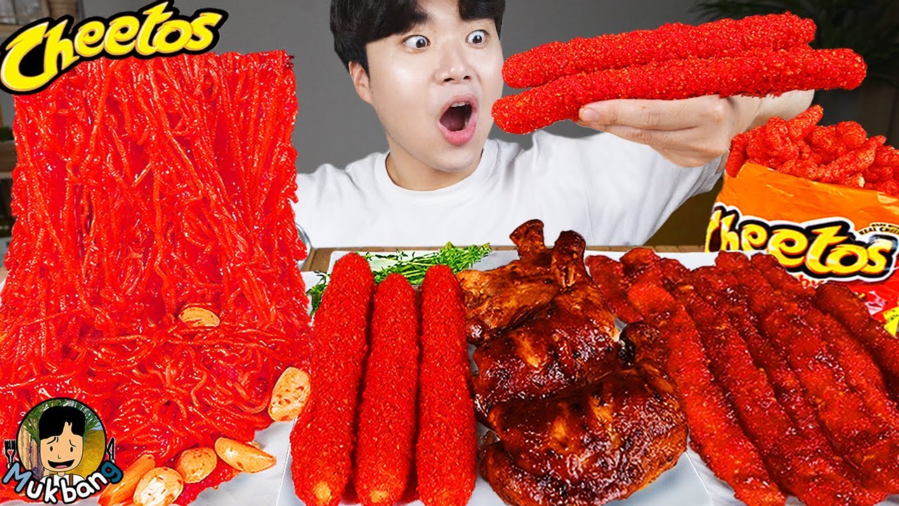 ASMR MUKBANG | ЧИТО РИСОВЫЙ ТОРТ, Огненная лапша, Жареный цыпленок, Сырная палочка рецепт блюда !