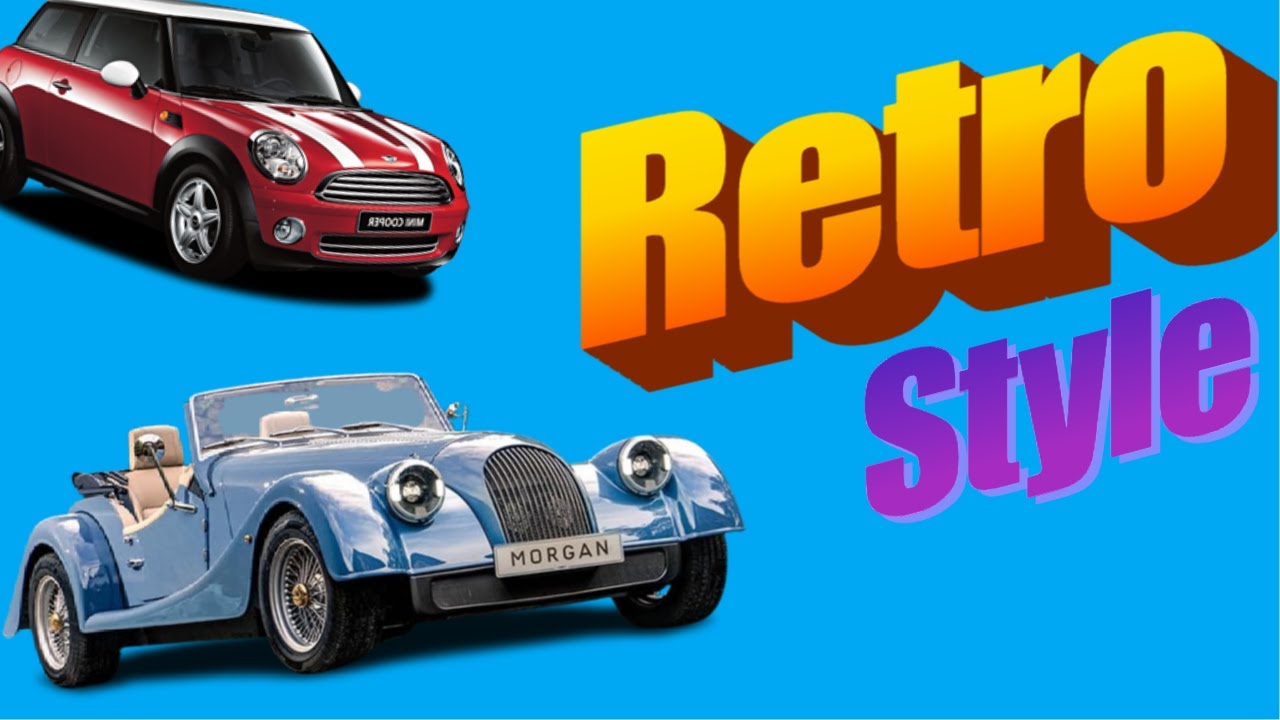 The wonderful world of retro styled cars!