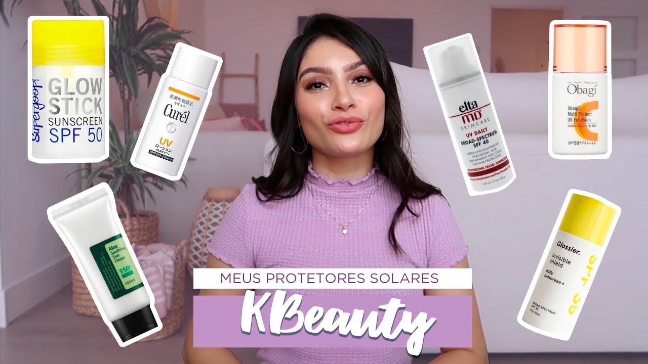 Protetores Solares | Kbeauty| Skinenthusiast | Thamires Nascimento