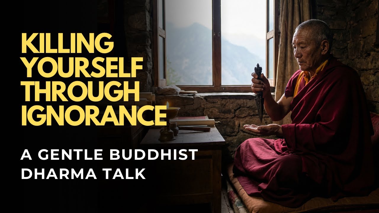 Killing Yourself Through Ignorance . A Gentle Buddhist Dharma Talk