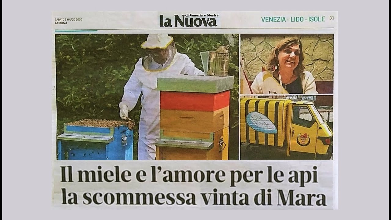 Miele del Doge di Sant'Erasmo con Mara La Rosa e Lido Oro Benon