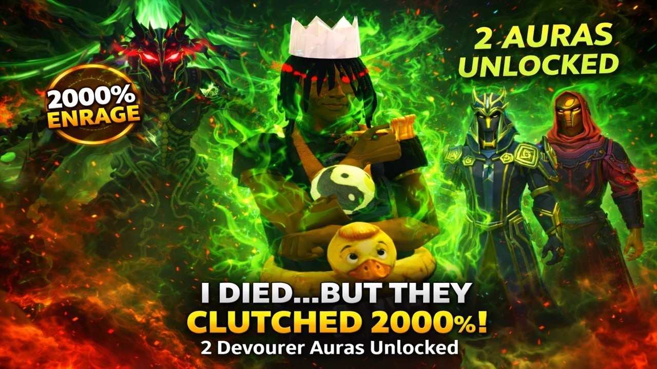 I Died… The Team Clutched the Kill & 2 Devourer Auras Dropped!