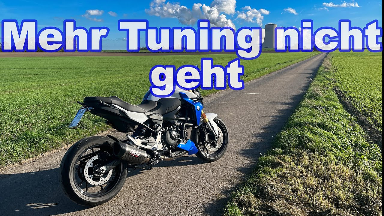 1 Jahr BMW F900R, mehr  Tuning geht fast nicht ...