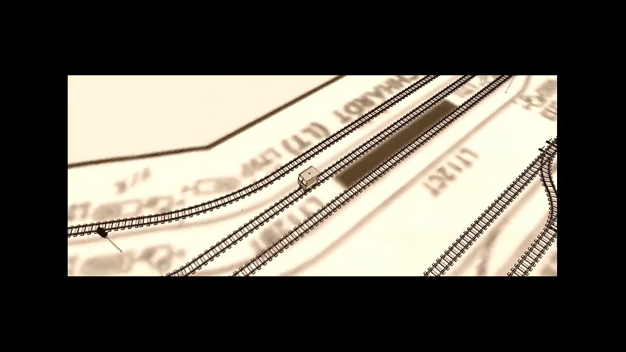 Virtual model train layout